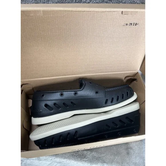Sperry Men's Black Authentic Original Float Slip-on Boat Shoes Size 10M - Picture 4 of 7